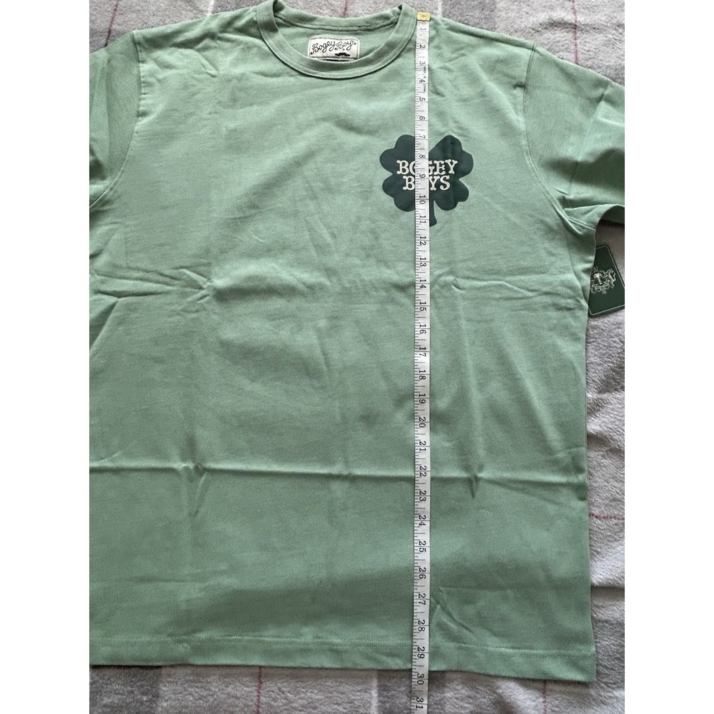 bogey boys Macklemore clover t-shirt green large. Golfing Street St. Patrick NEW - Picture 8 of 10